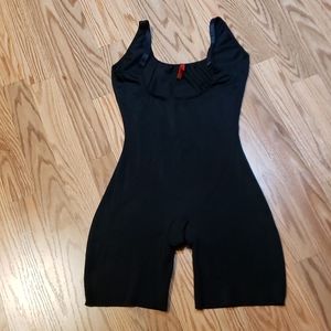 Medium SPANX Open Bust Shorts , shortfall unitard